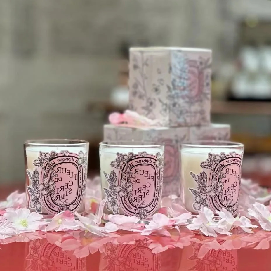 Home Fragrance Wax Melts - Romantic Limited Diptyques Candles Sakura Scented