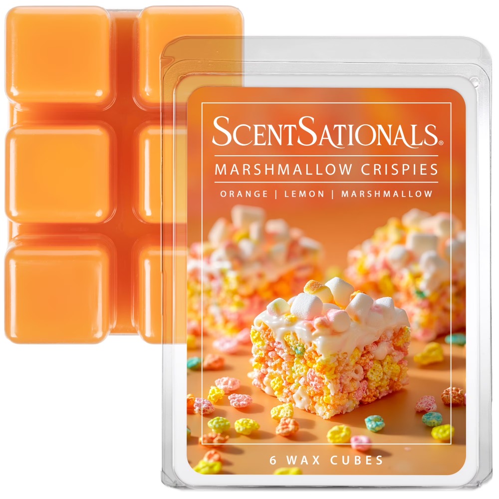 Marshmallow Crispy Scented Wax - Home Fragrance Wax Melts review and price