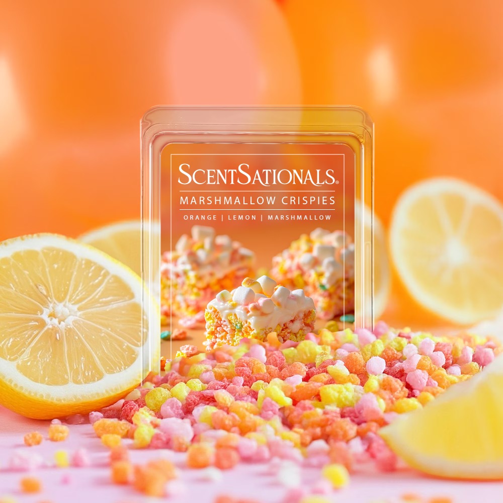Marshmallow Crispy Scented Wax - Home Fragrance Wax Melts review and price