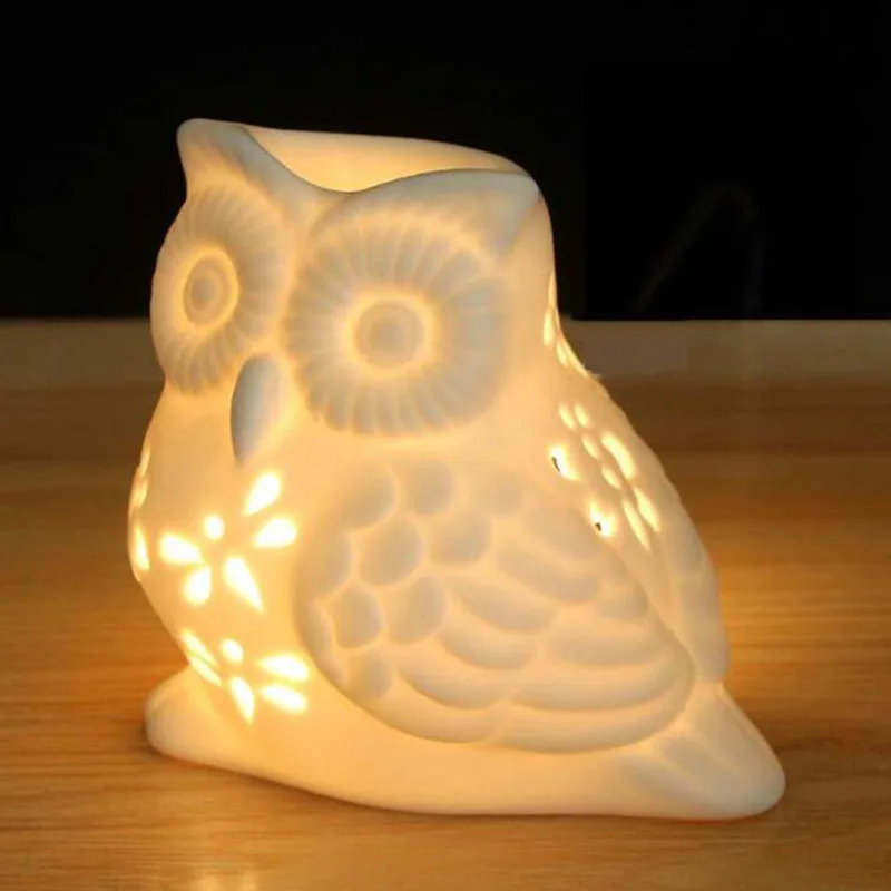 Porcelain Hollow Owl Aromather - Home Fragrance Oils For Oil Burners review and price