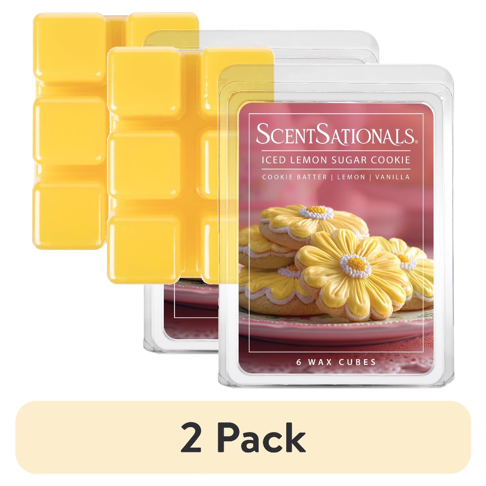 Iced Lemon Sugar Cookie Scente - Home Fragrance Wax Melts review and price
