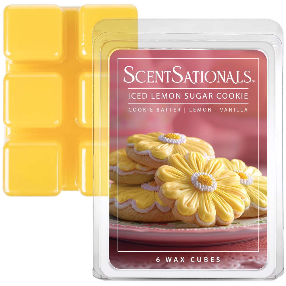 Iced Lemon Sugar Cookie Scente - Home Fragrance Wax Melts review and price