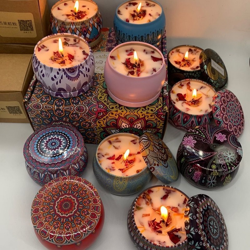 1/4PCS Vintage Scented Candles - Home Fragrance Wax Melts review and price