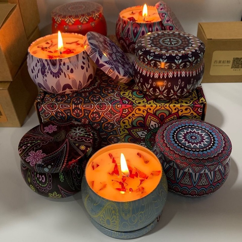 1/4PCS Vintage Scented Candles - Home Fragrance Wax Melts review and price